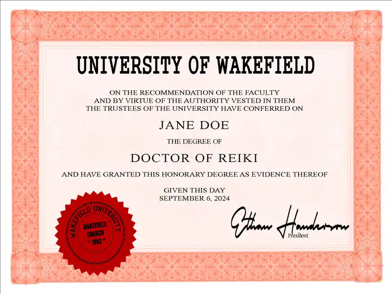 Buy Doctorate Degree from Wakefield University